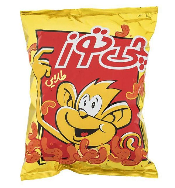 اسنک طلایی چی توز 90 گرم