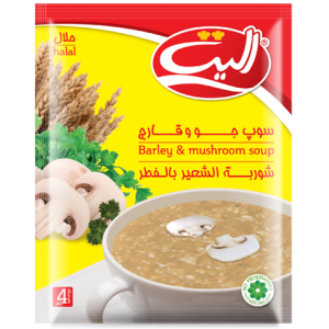 سوپ الیت - جو قارچ
