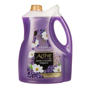 مایع دستشویی 4 لیتری اکتیو - بنفش