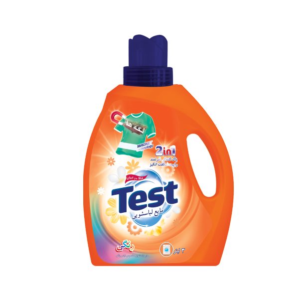 مایع لباسشویی 3 لیتری تست