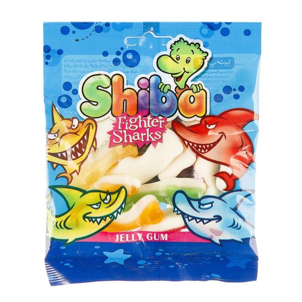 پاستیل کوسه شیبا 90 گرمی