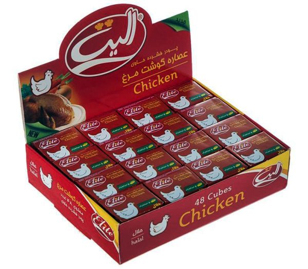 پودر عصاره مرغ الیت بسته 48 عددی