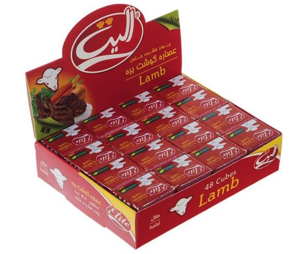 پودر عصاره گوشت بره الیت بسته 48 عددی