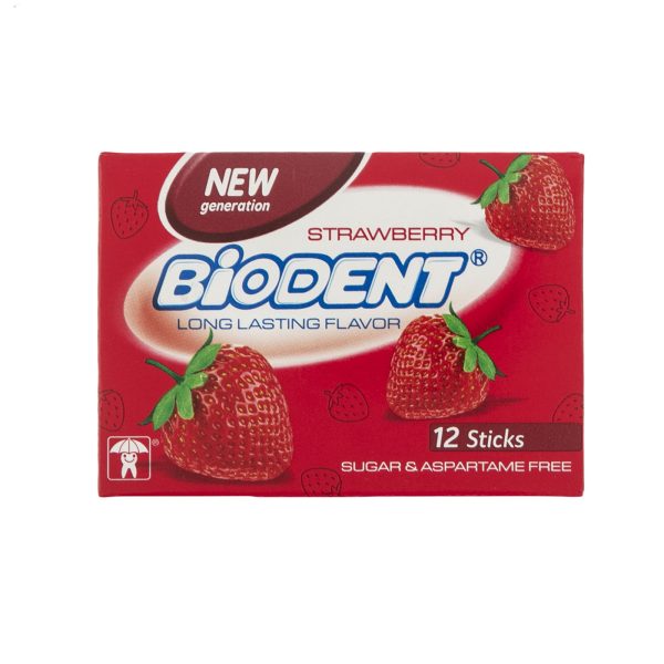 آدامس نسل جدید بایودنت - توت فرنگی