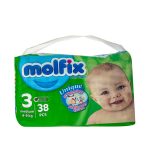 پوشک مولفیکس دوبل سایز 3