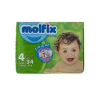 پوشک مولفیکس دوبل سایز 4