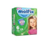 پوشک مولفیکس دوبل سایز 6