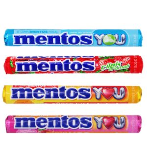 آبنبات میوه ای منتوس mentos