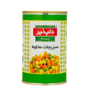 کنسرو سبزیجات مخلوط دلپذیر