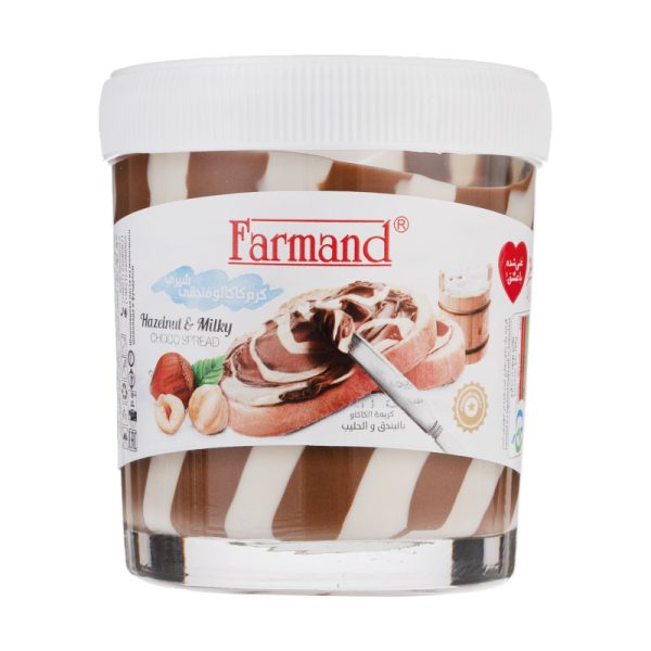 شکلات صبحانه دورنگ فرمند 200 گرمی