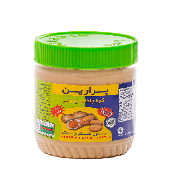 کره بادام زمینی بدون نمک و شکر پرارین - 350 گرم